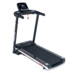 Cinta de correr Moma Bikes de 1500 W, pantalla LCD, 4 sensores de frecuencia cardíaca integrados en el manillar