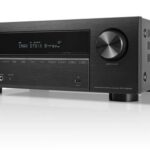 Amplificador de cine en casa Denon AVC-X3800H negro
