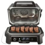 Barbacoa y ahumador eléctrico Ninja Woodfire OG850EU de 1700 W, gris y plateado. - Imagen 3