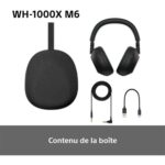 Auriculares inalámbricos Sony WH1000XM6 con cancelación activa de ruido - Negro - Imagen 3