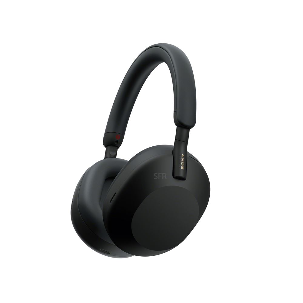 Casque-audio-arceau-sans-fil-Sony-WH1000XM5-noir-a-reduction-de-bruit Auriculares inalámbricos con cancelación de ruido Sony WH1000XM5 negros - Imagen 1