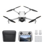 DJI Mini 3 Fly More Combo Drone con control remoto inteligente - Gris