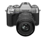 Kit de cámara sin espejo Fujifilm X-T50 plateada + objetivo XF16-50mm