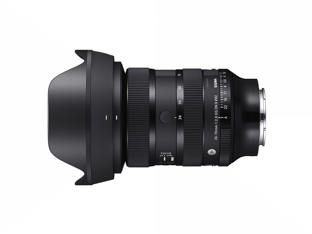 Objectif-zoom-Sigma-DG-DN-II-Art-24-70-mm-f-2-8-Noir-pour-Sony-E Objetivo zoom Sigma DG DN II Art 24-70mm f/2.8 negro para Sony E - Imagen 1