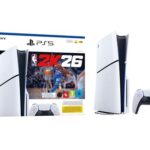 Pack de consola PlayStation 5 Sony Standard Edition Slim (blanco y negro) + NBA 2K26