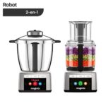 Procesador de alimentos con función de cocción Magimix Cook Expert XL Connect 18914, 1800 W, color platino