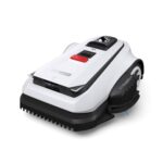 Robot cortacésped inalámbrico Ecovacs Goat A1600 LiDAR Pro, color blanco.